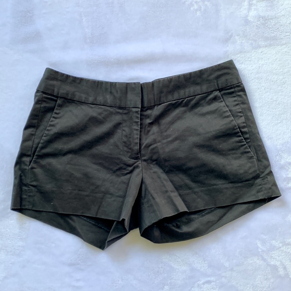 J. Crew Black Shorts Size 0